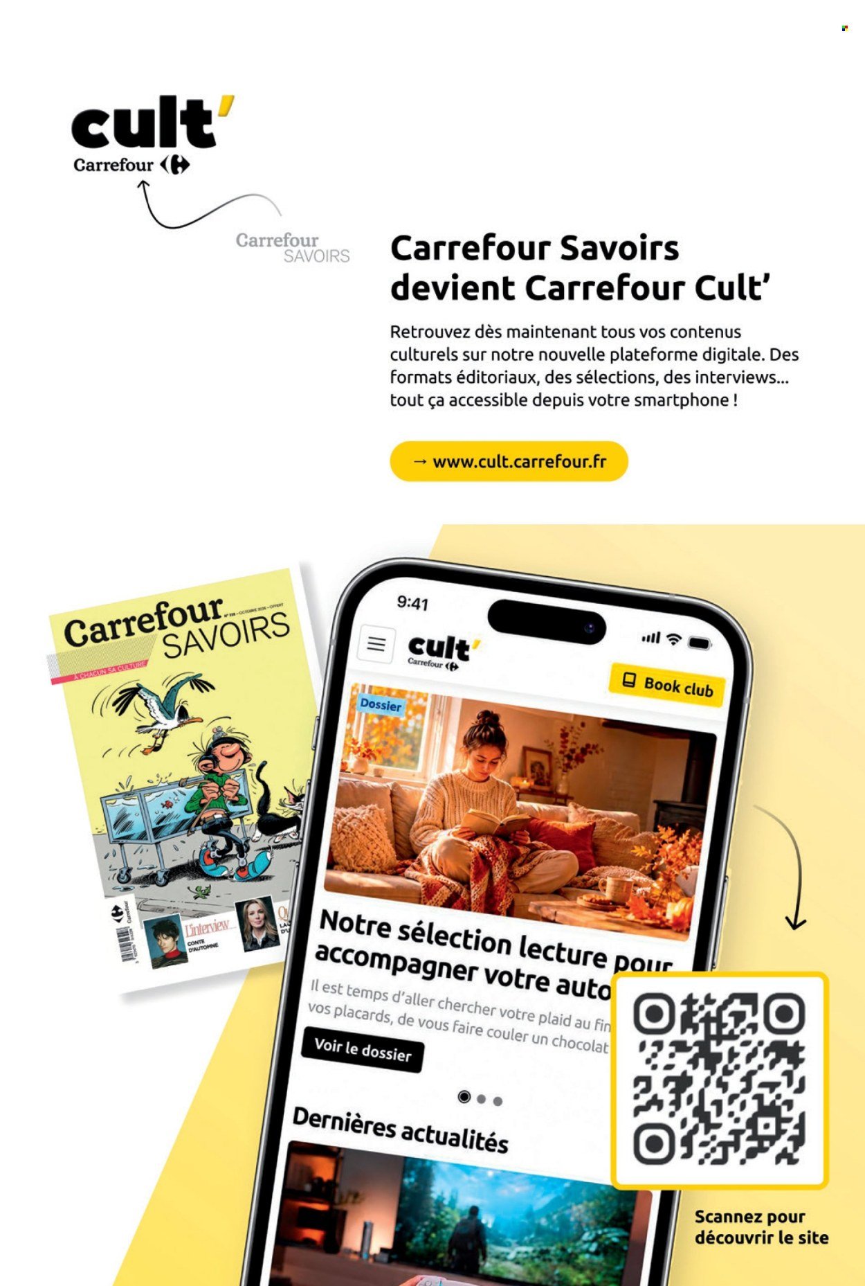 Catalogue CARREFOUR - A CHACUN SA CULTURE