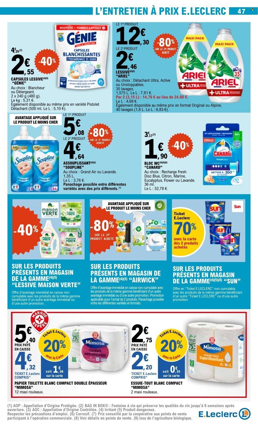 Catalogue E.LECLERC - DEPENSER MOINS (2026-05-26 - 2026-06-06)