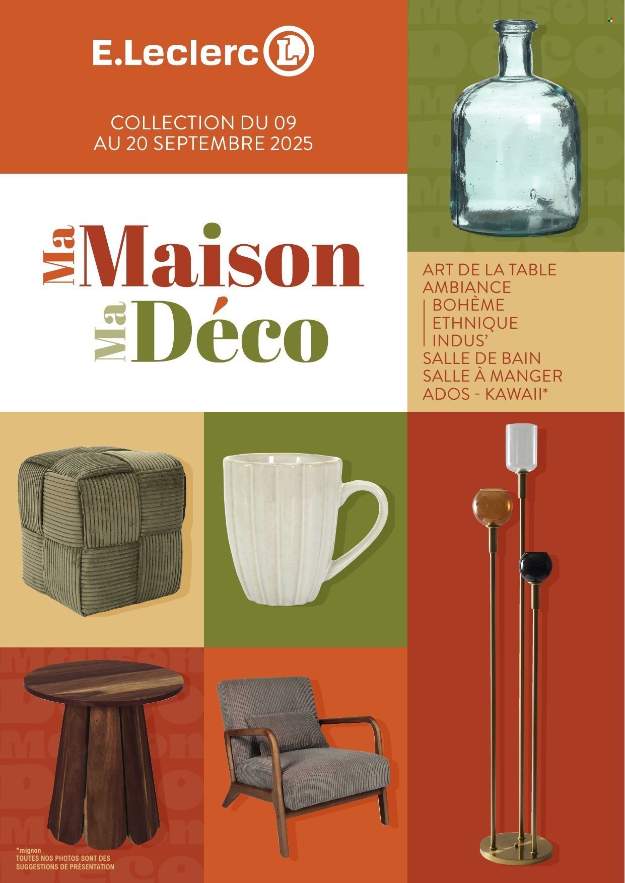Catalogue E.LECLERC - MA MAISON MA DECO (2025-09-09 - 2025-09-20)
