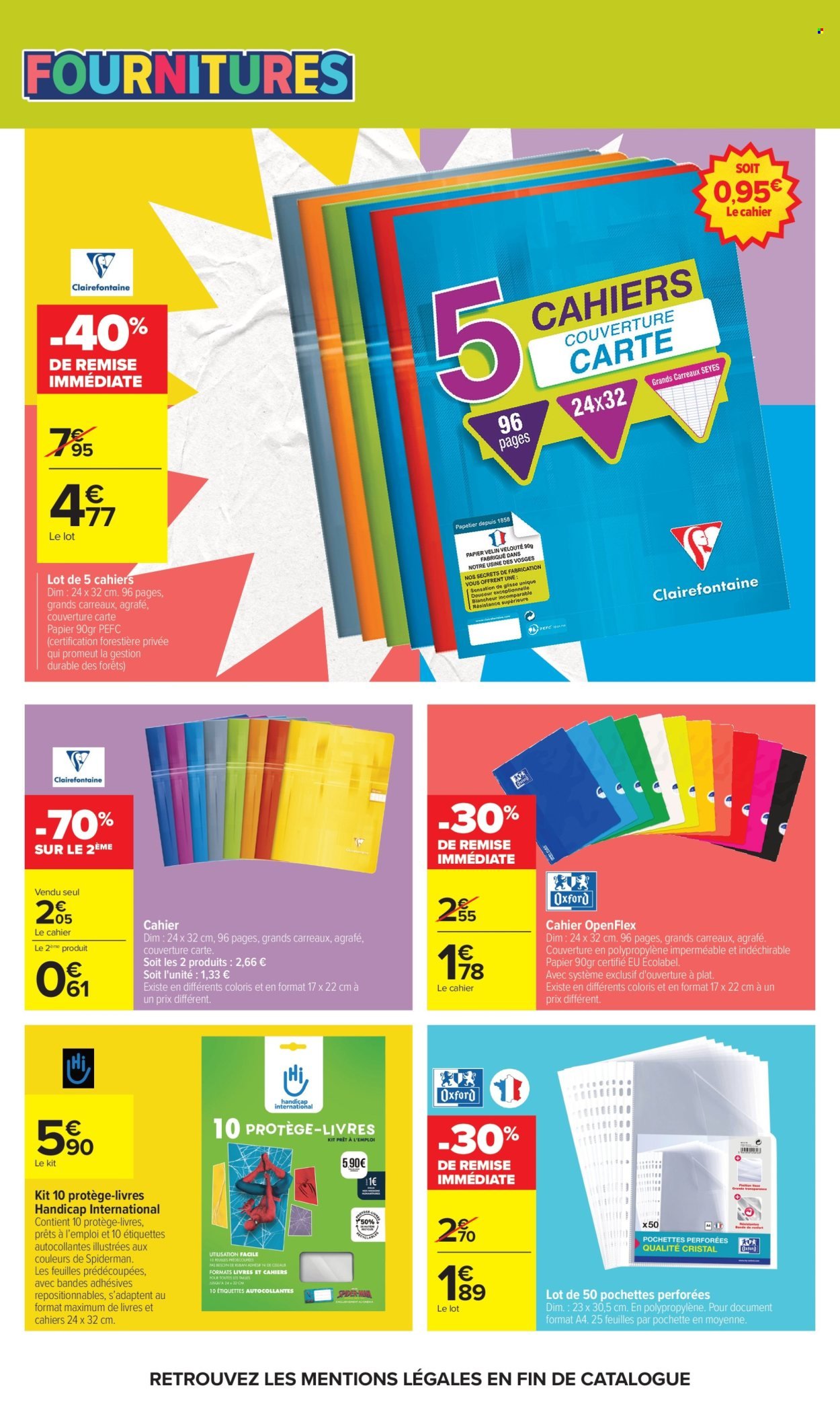 Catalogue CARREFOUR MARKET - RENTRÉE DES CLASSES