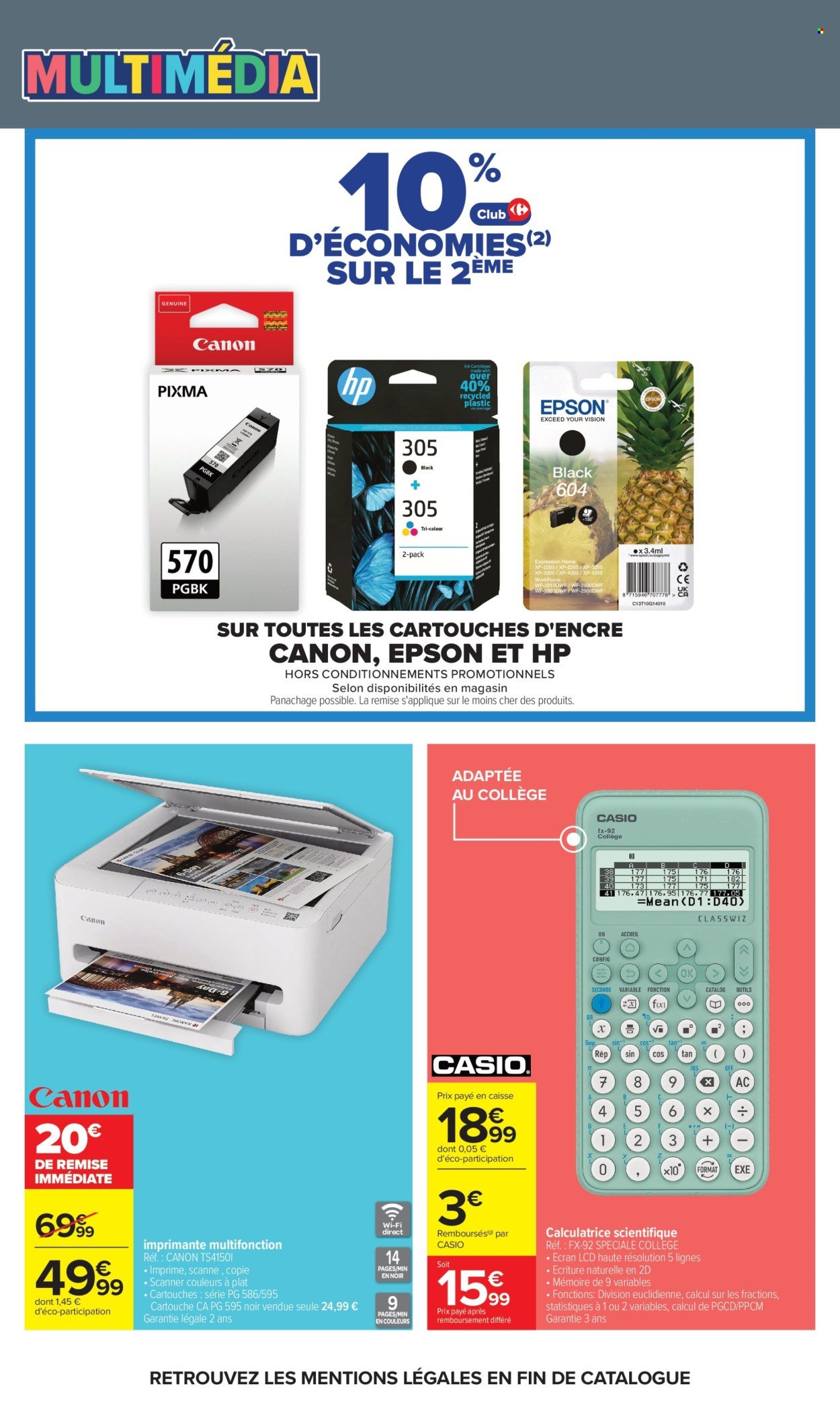 Catalogue CARREFOUR MARKET - RENTRÉE DES CLASSES