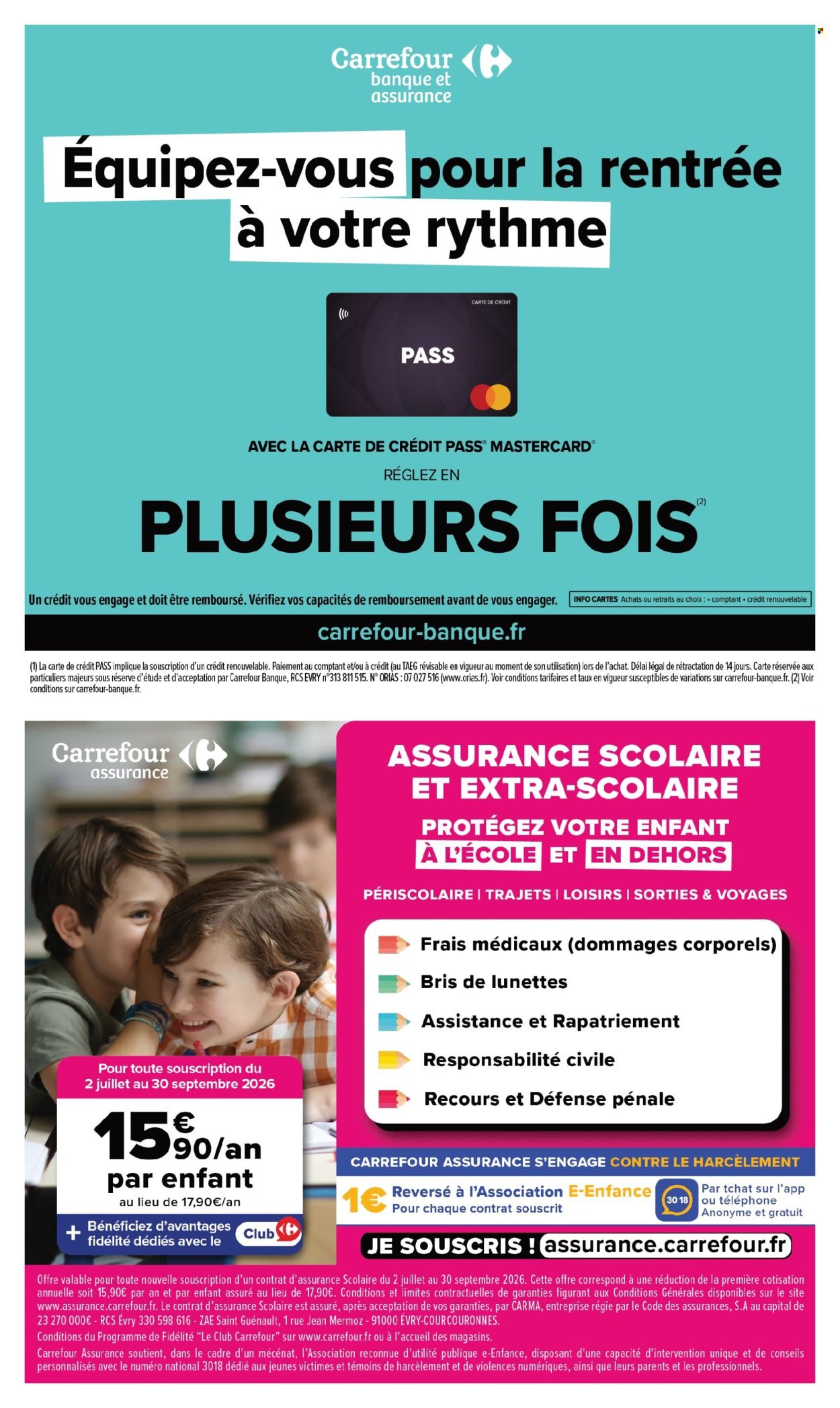 Catalogue CARREFOUR MARKET - RENTRÉE DES CLASSES