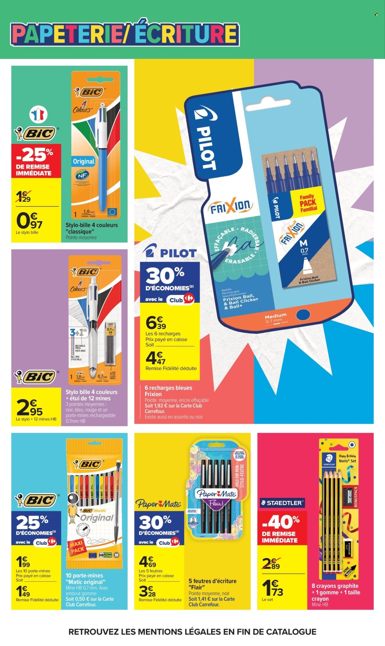Catalogue CARREFOUR MARKET - RENTRÉE DES CLASSES