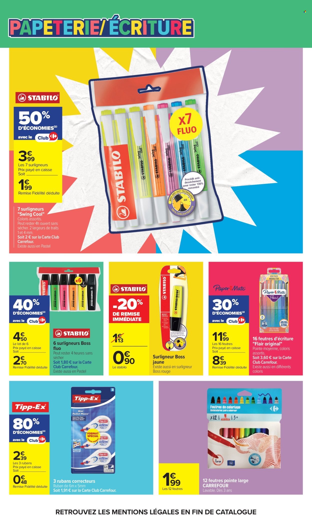 Catalogue CARREFOUR MARKET - RENTRÉE DES CLASSES