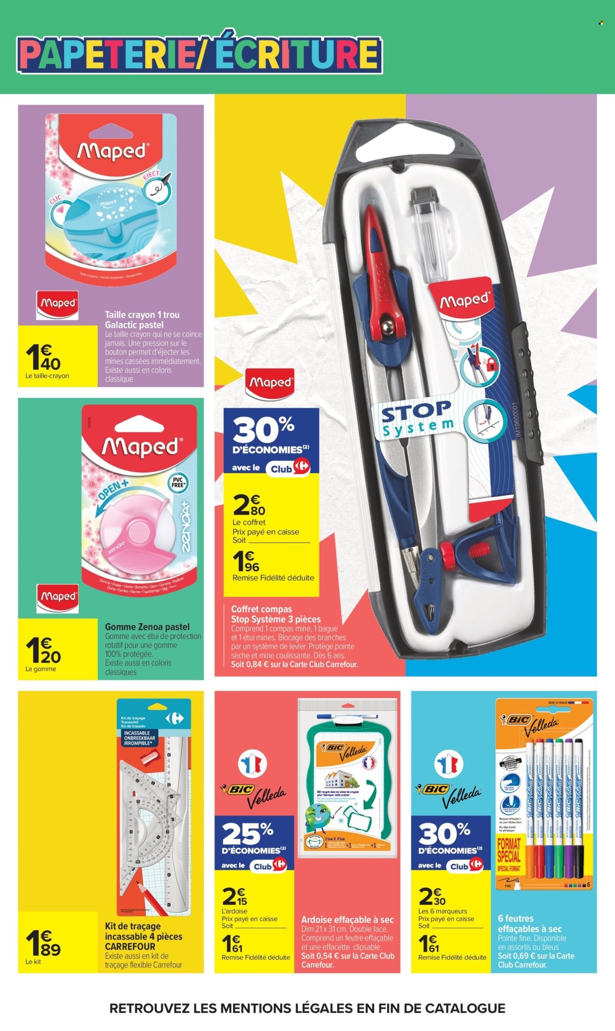 Catalogue CARREFOUR MARKET - RENTRÉE DES CLASSES