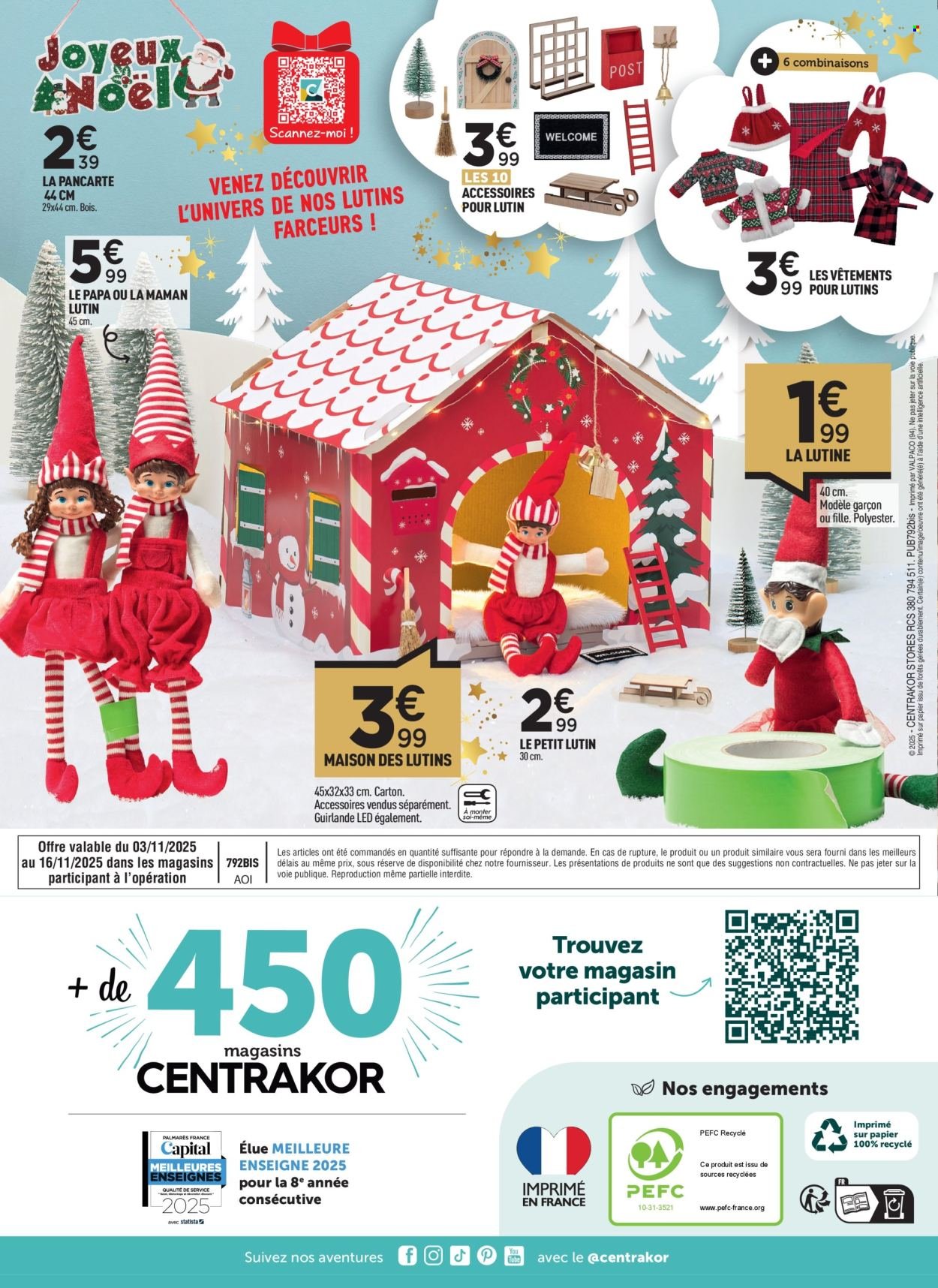 Catalogue CENTRAKOR - NOËL