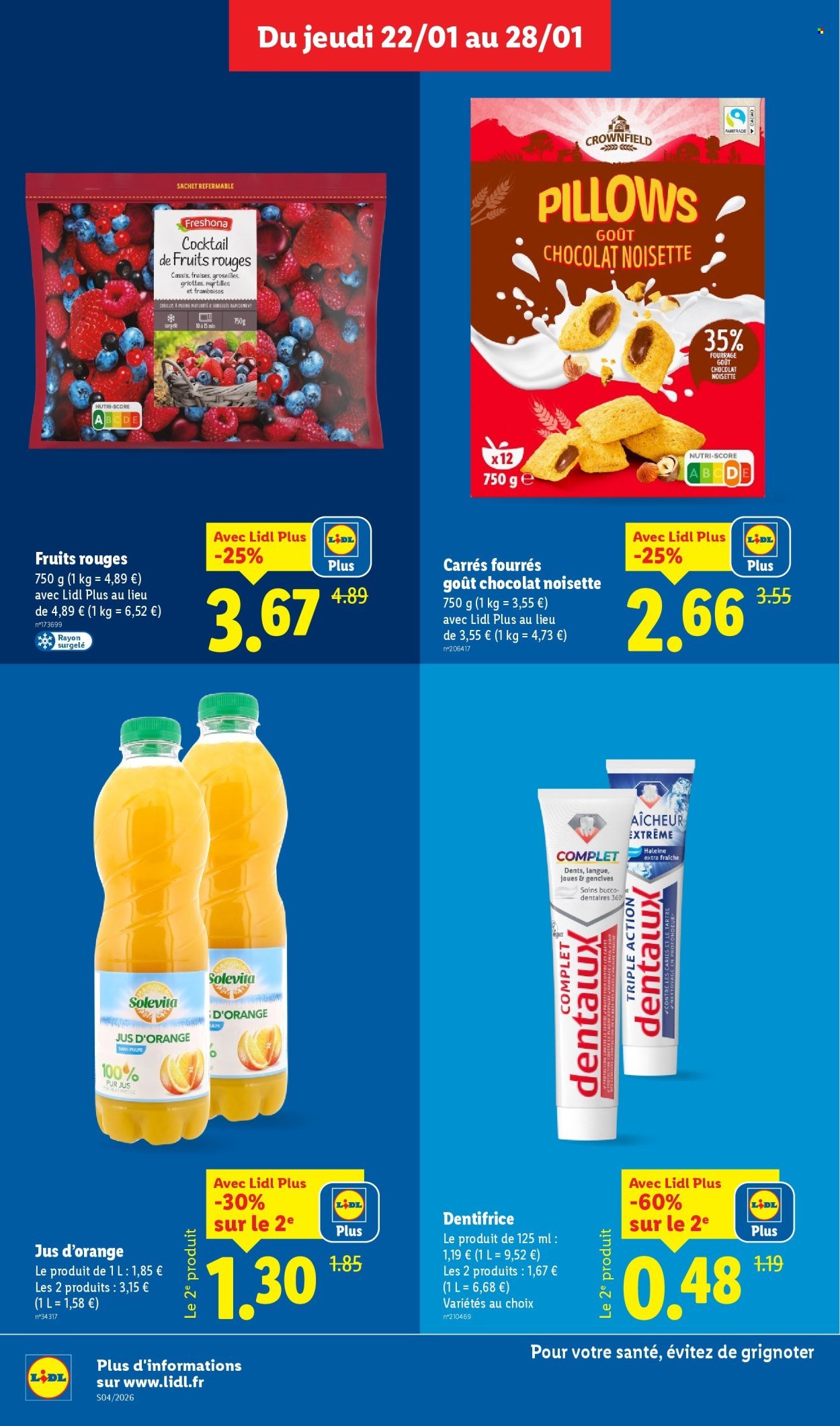 Catalogue LIDL - Les promos de la semaine (2026-01-22 - 2026-01-28)