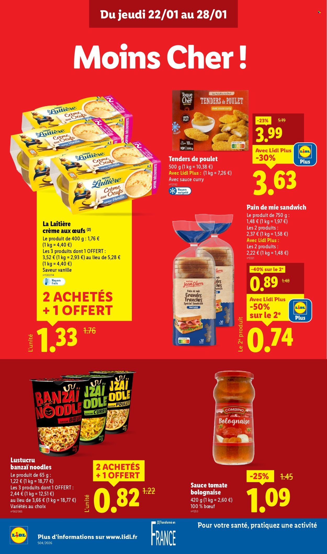 Catalogue LIDL - Les promos de la semaine (2026-01-22 - 2026-01-28)