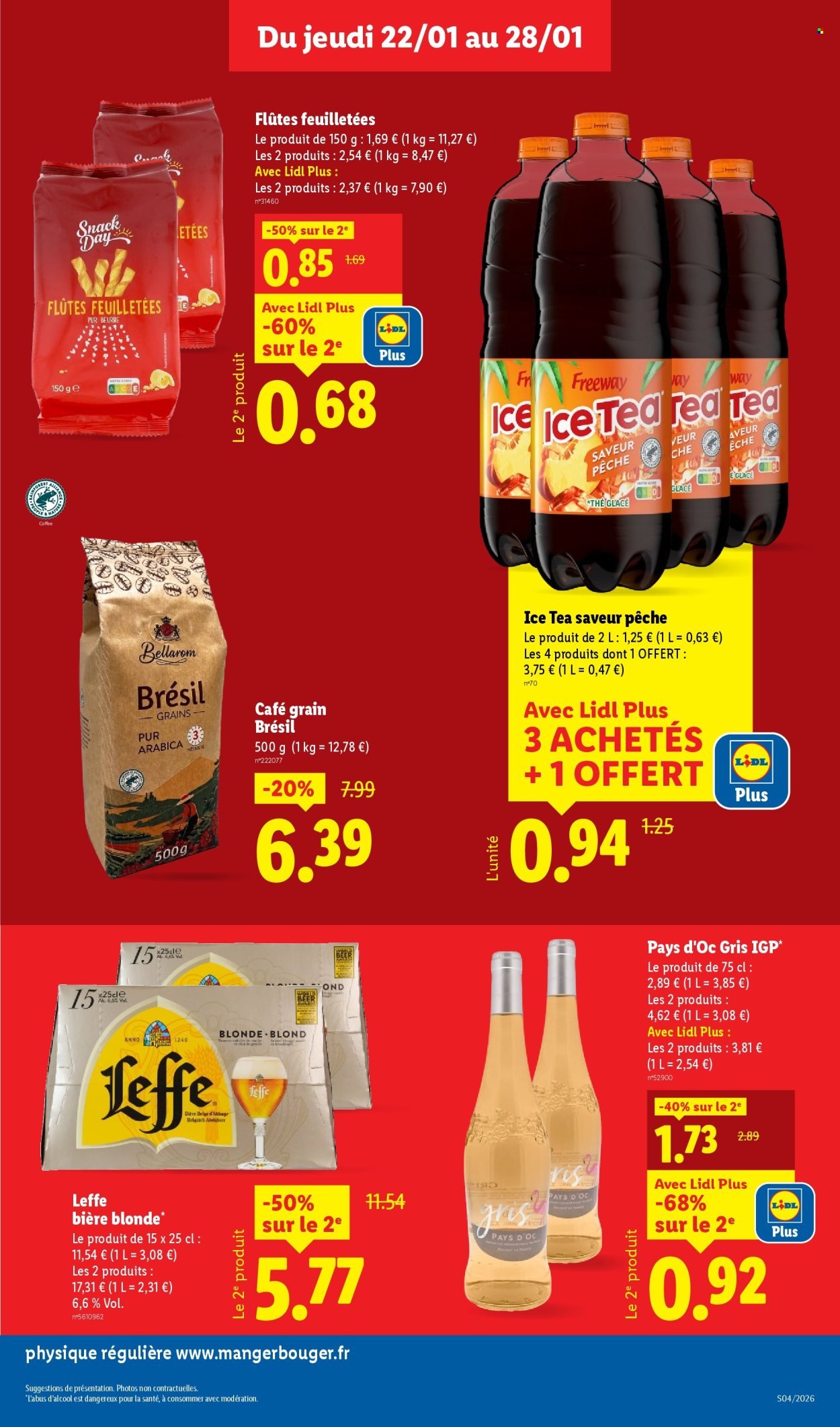 Catalogue LIDL - Les promos de la semaine (2026-01-22 - 2026-01-28)