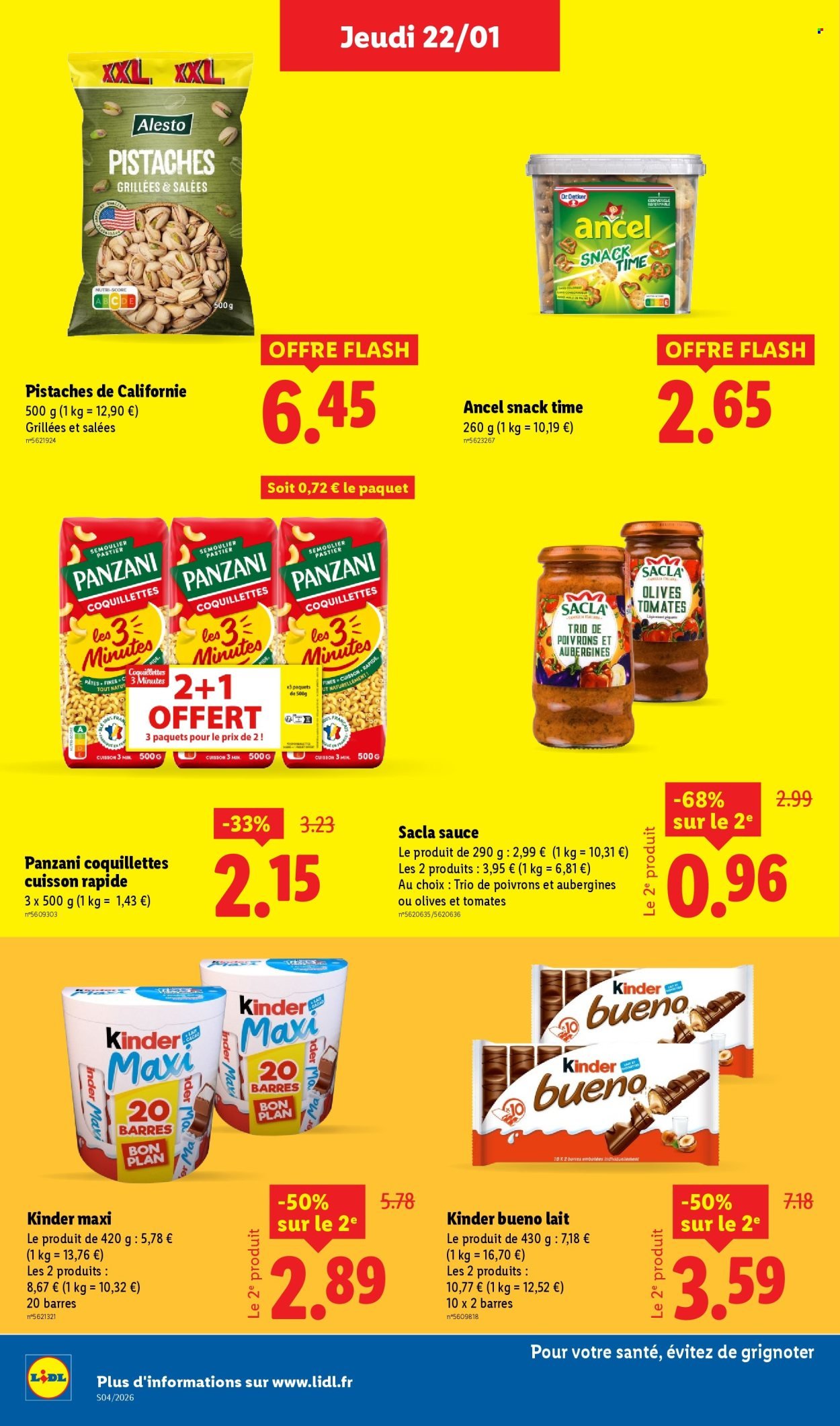 Catalogue LIDL - Les promos de la semaine (2026-01-22 - 2026-01-28)