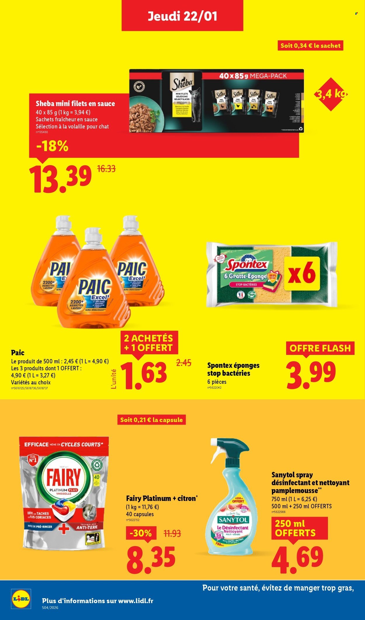 Catalogue LIDL - Les promos de la semaine (2026-01-22 - 2026-01-28)