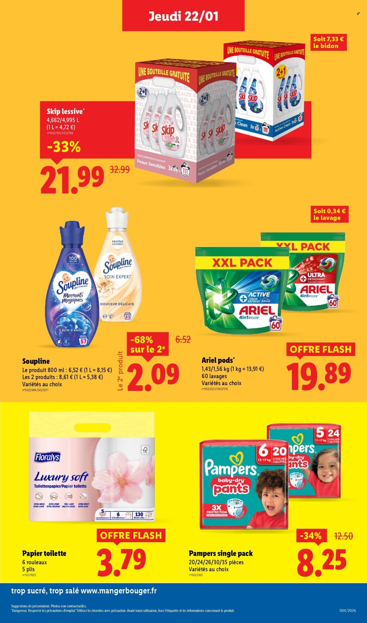 Catalogue LIDL - Les promos de la semaine (2026-01-22 - 2026-01-28)