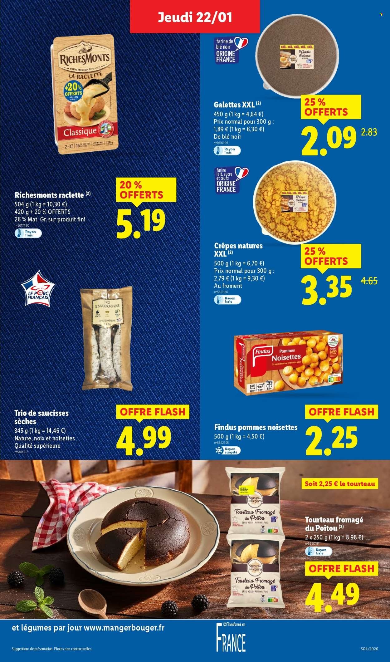 Catalogue LIDL - Les promos de la semaine (2026-01-22 - 2026-01-28)