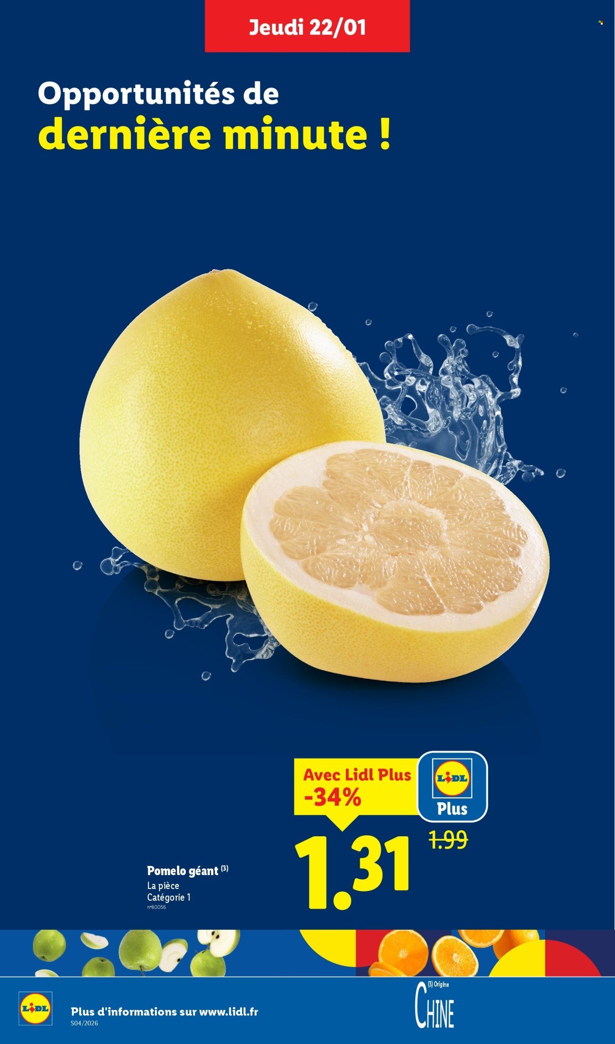 Catalogue LIDL - Les promos de la semaine (2026-01-22 - 2026-01-28)
