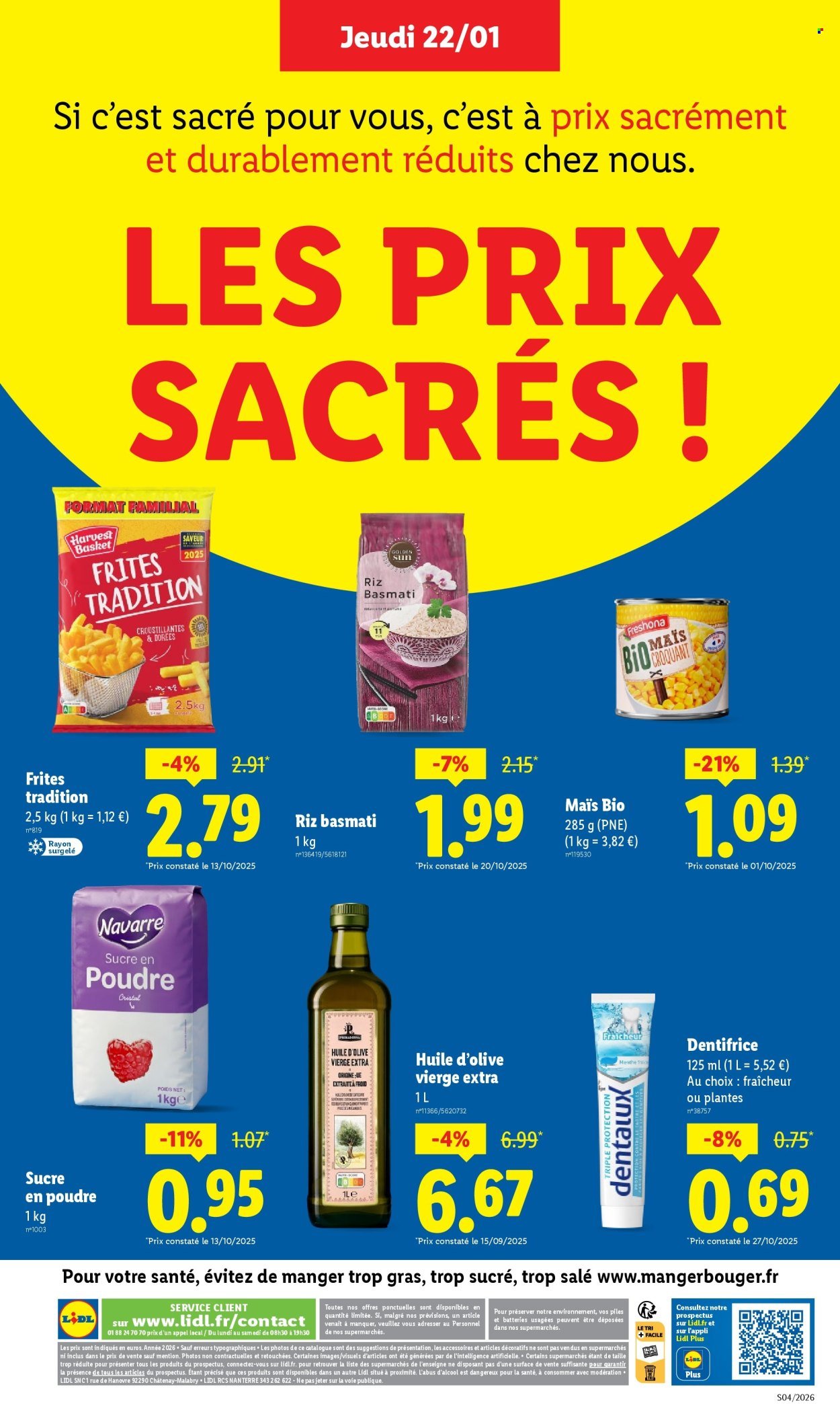 Catalogue LIDL - Les promos de la semaine (2026-01-22 - 2026-01-28)