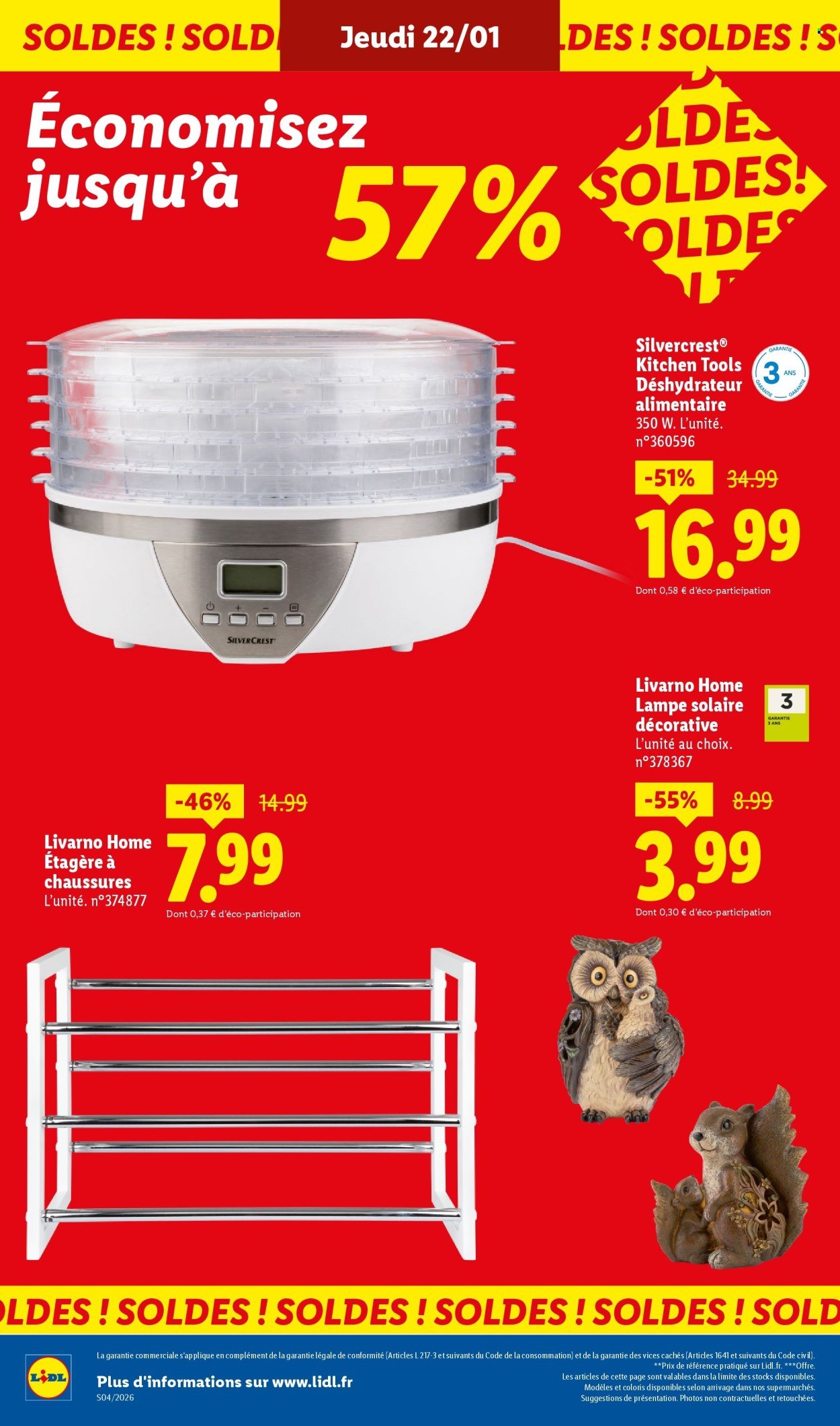 Catalogue LIDL - Les promos de la semaine (2026-01-22 - 2026-01-28)