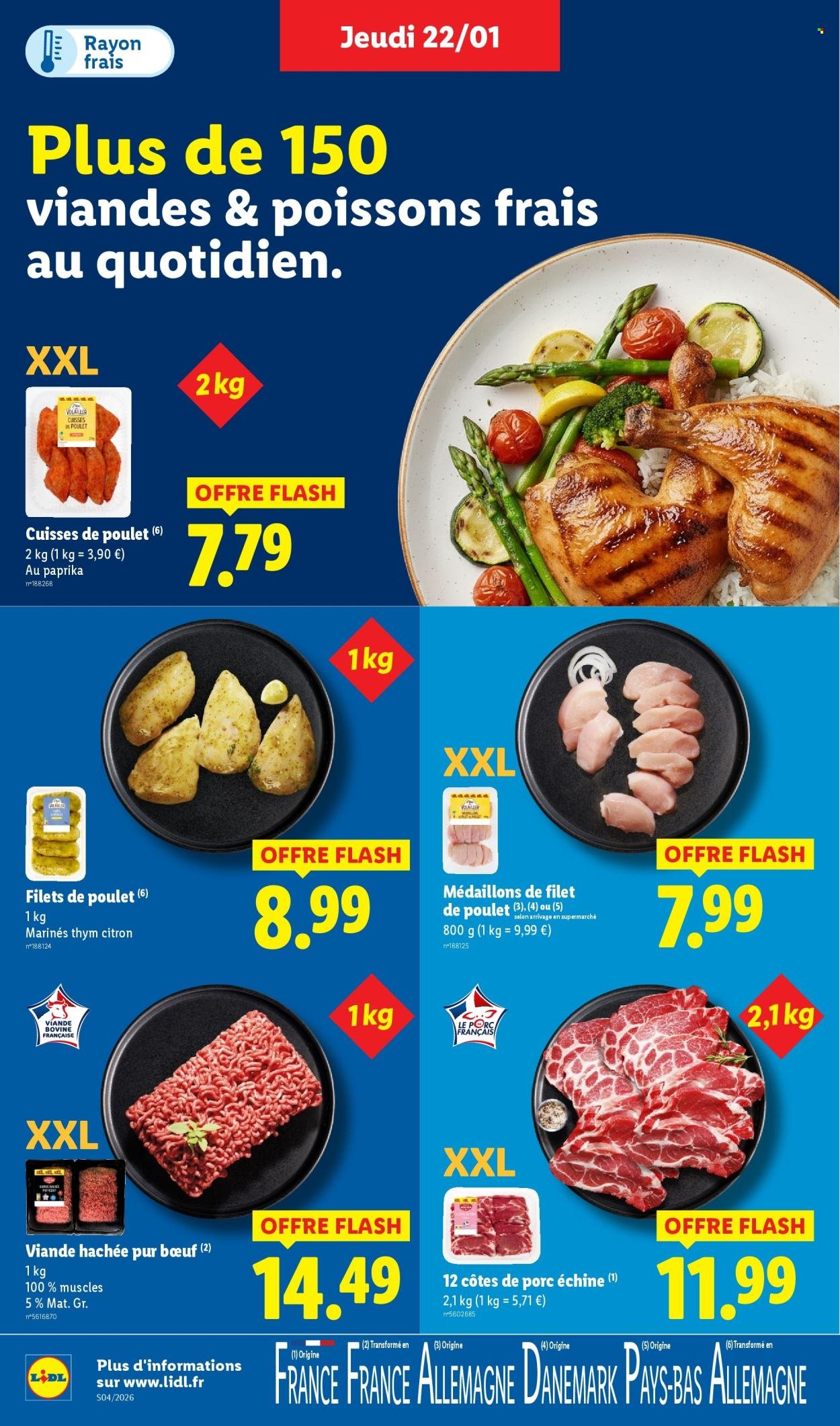 Catalogue LIDL - Les promos de la semaine (2026-01-22 - 2026-01-28)