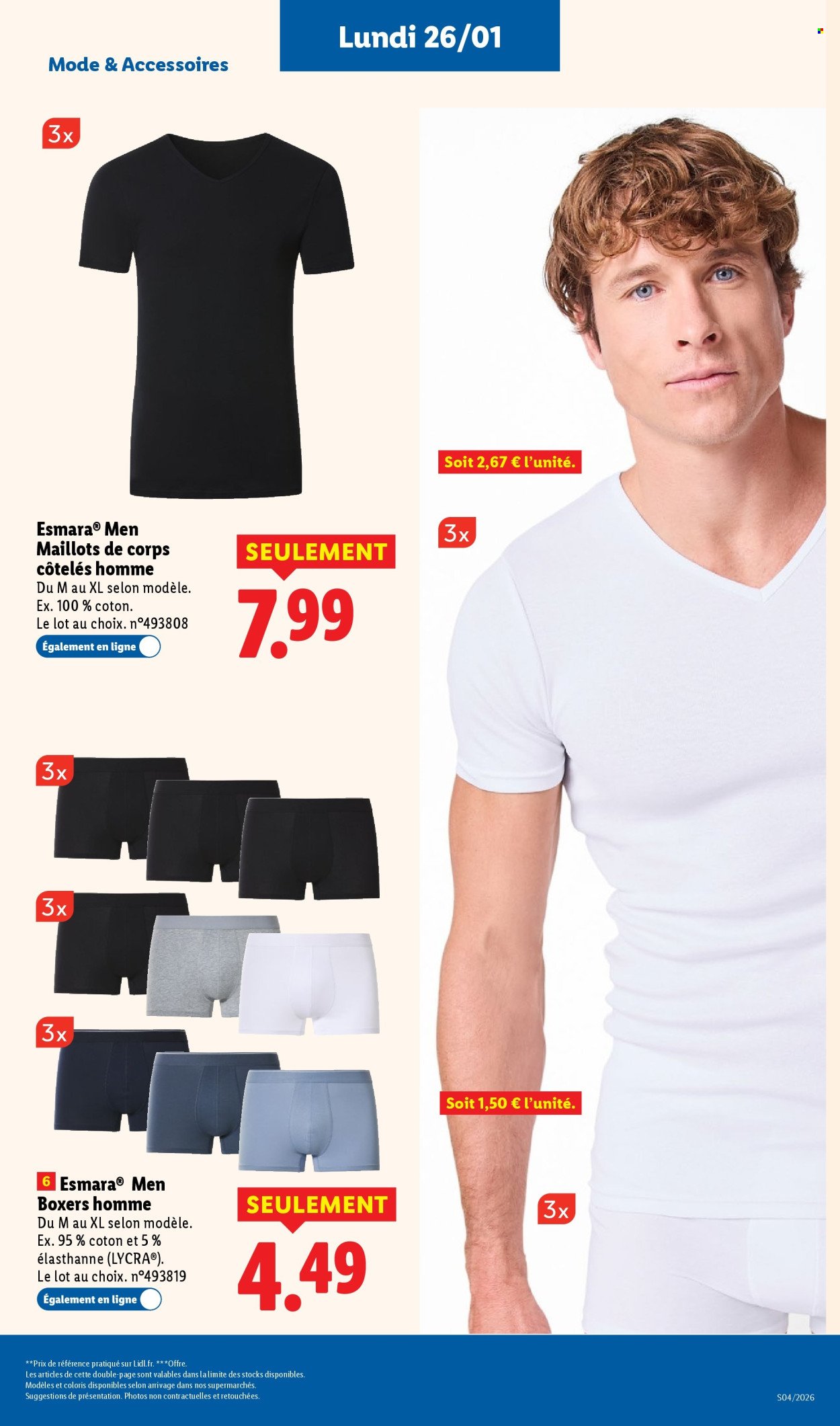 Catalogue LIDL - Les promos de la semaine (2026-01-22 - 2026-01-28)