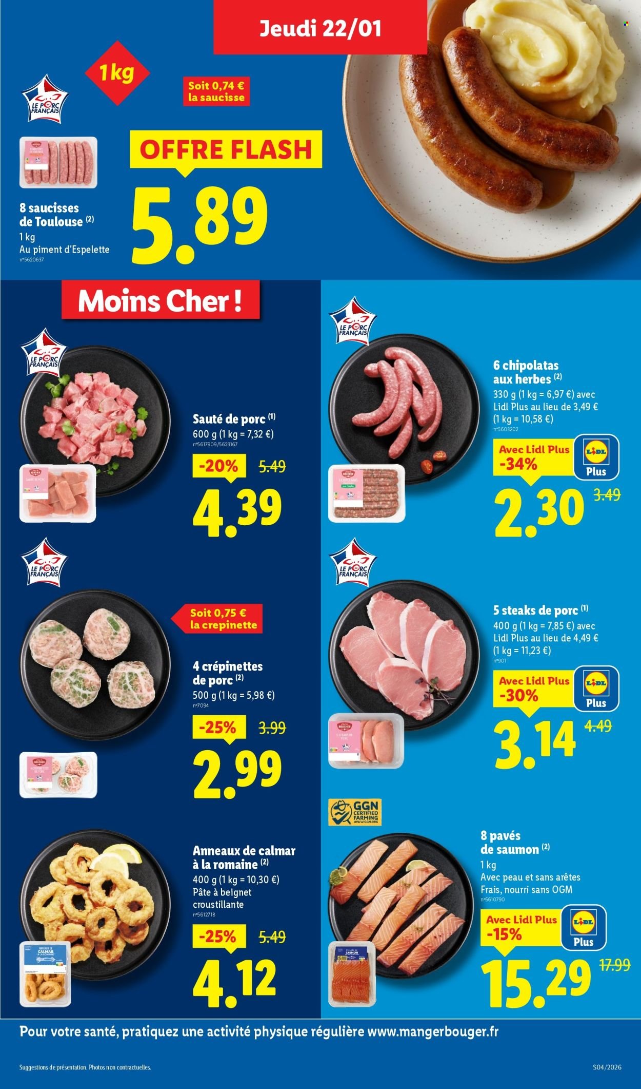 Catalogue LIDL - Les promos de la semaine (2026-01-22 - 2026-01-28)