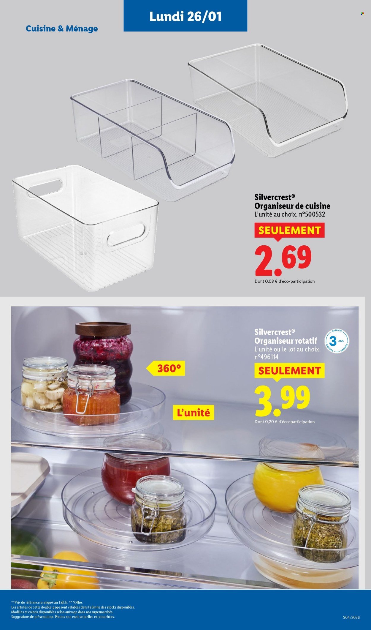 Catalogue LIDL - Les promos de la semaine (2026-01-22 - 2026-01-28)
