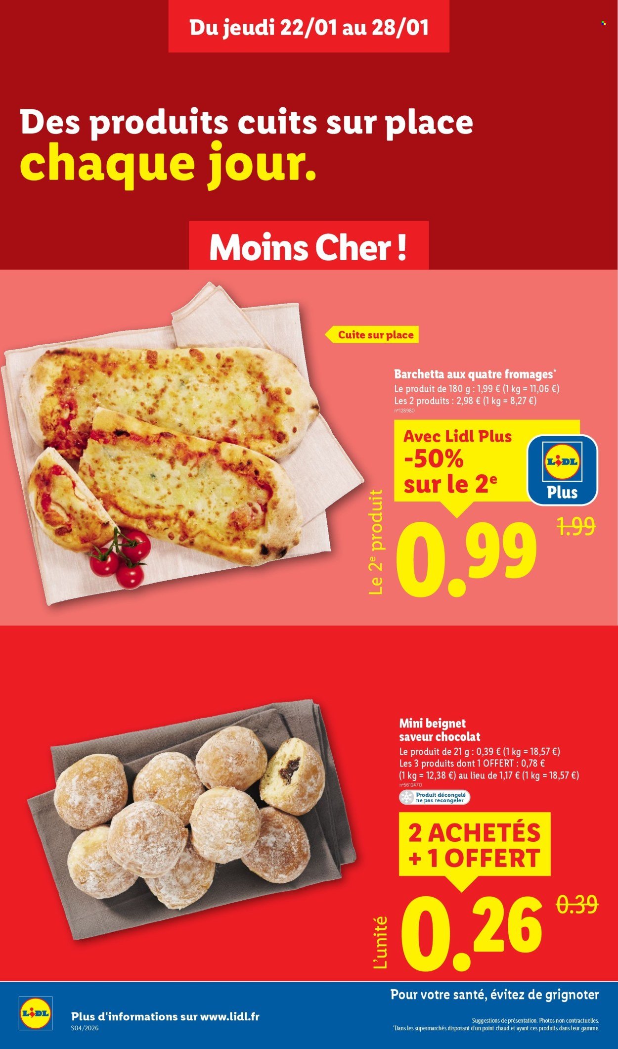 Catalogue LIDL - Les promos de la semaine (2026-01-22 - 2026-01-28)