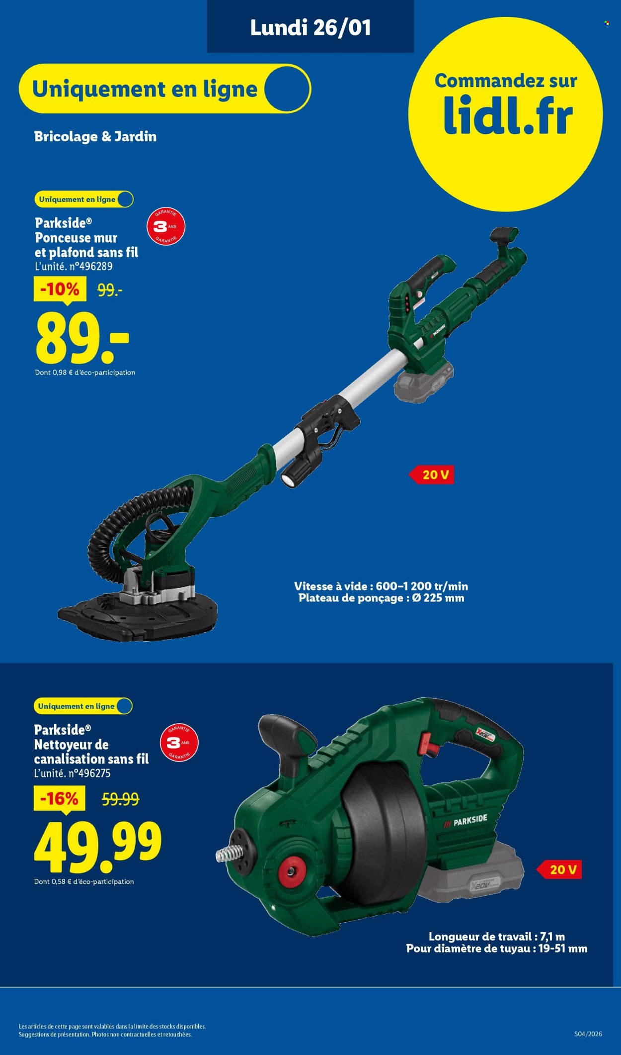 Catalogue LIDL - Les promos de la semaine (2026-01-22 - 2026-01-28)