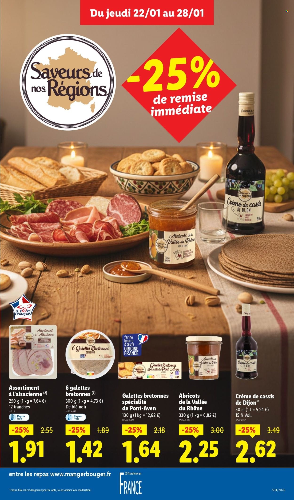 Catalogue LIDL - Les promos de la semaine (2026-01-22 - 2026-01-28)