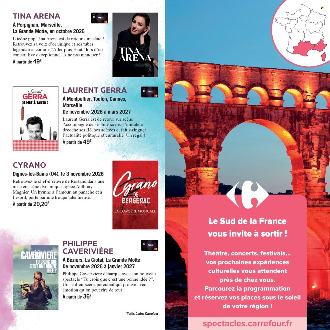 Catalogue CARREFOUR - LE BOOK DES SORTIES AUTOMNE