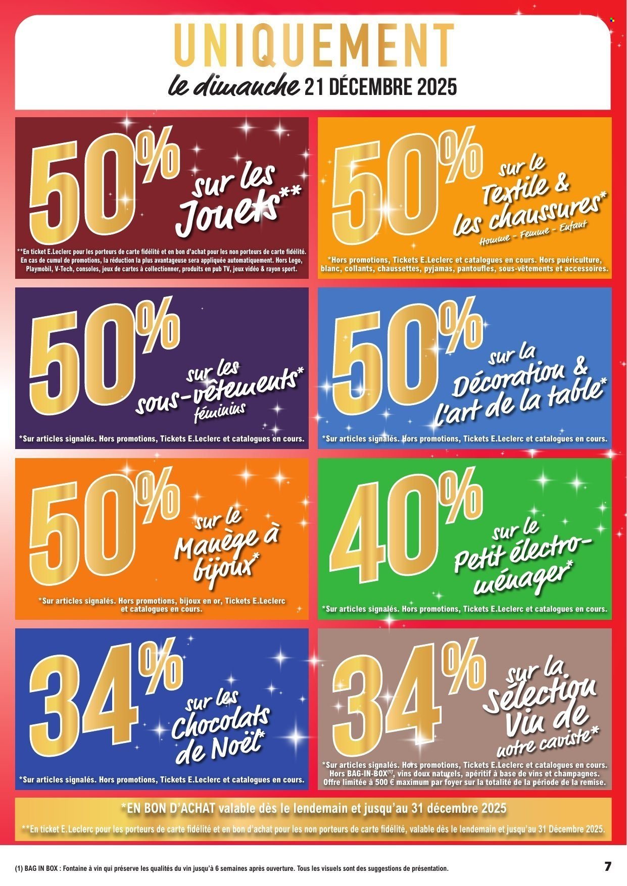 Catalogue E.LECLERC - NOËL (2025-12-15 - 2025-12-21)