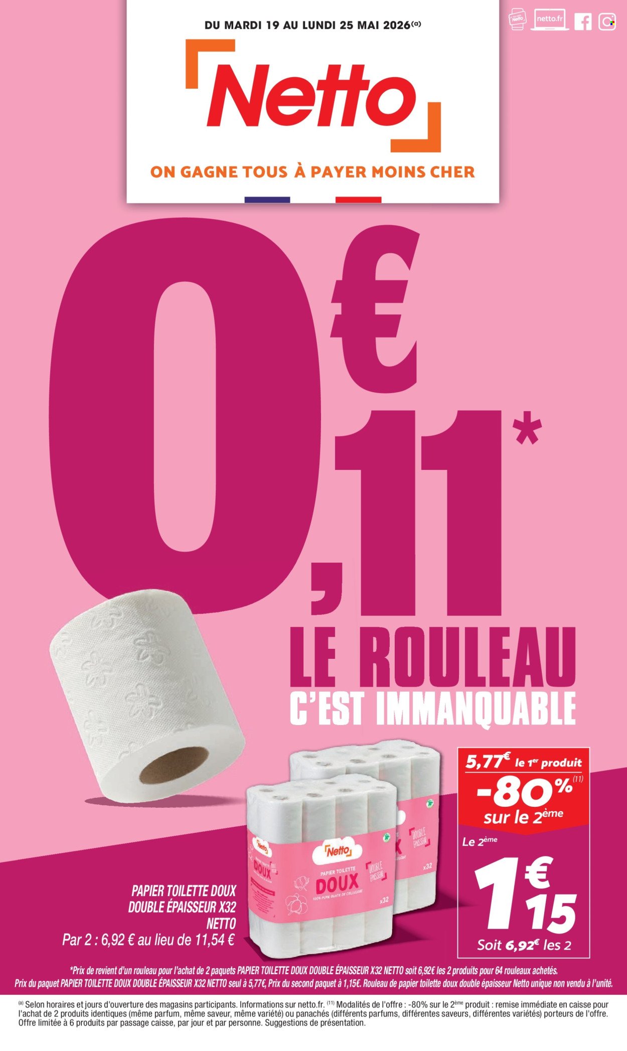 Catalogue NETTO - C'EST IMMANQUABLE (2026-05-19 - 2026-05-25)