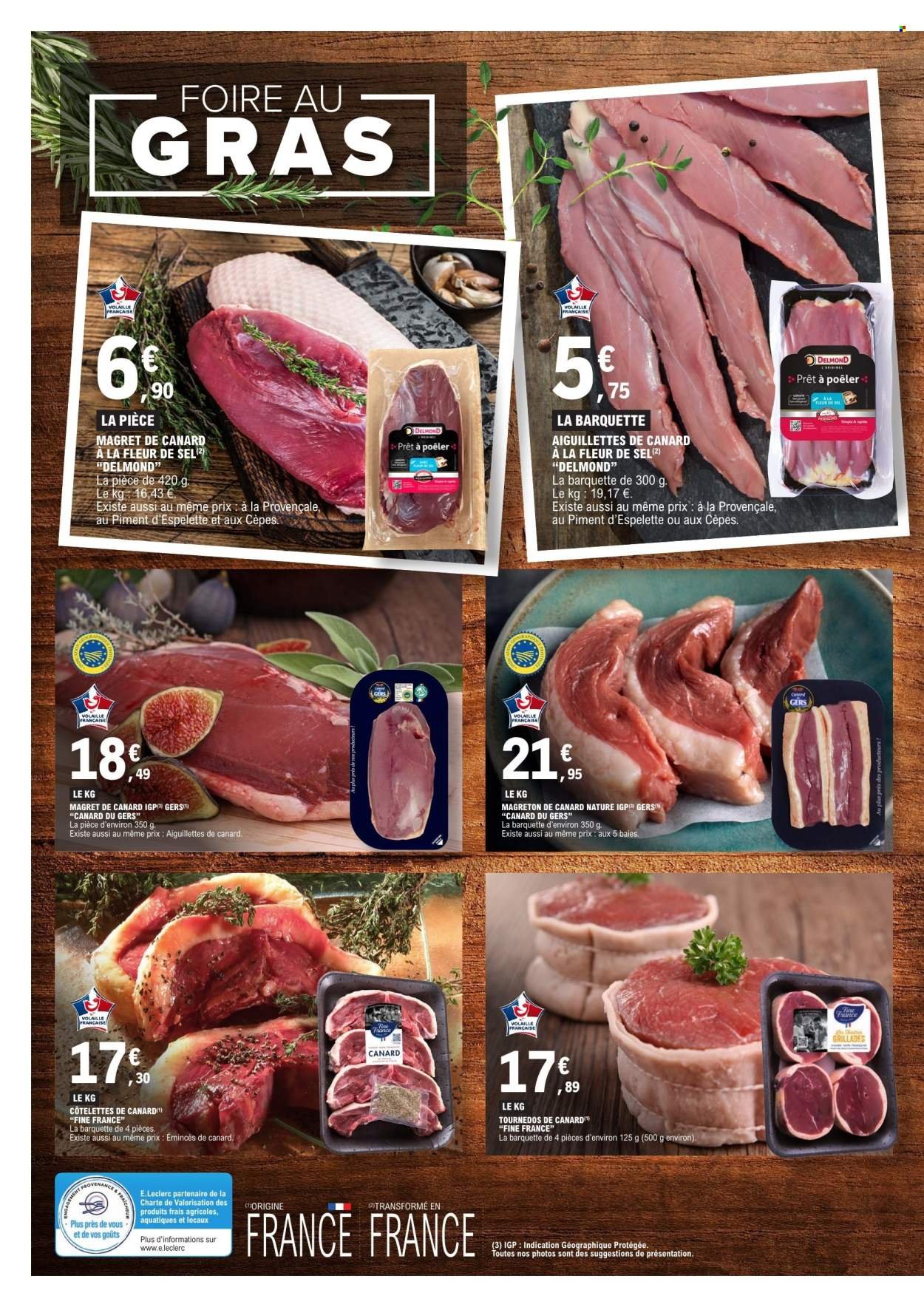 Catalogue E.LECLERC - Foire au gras