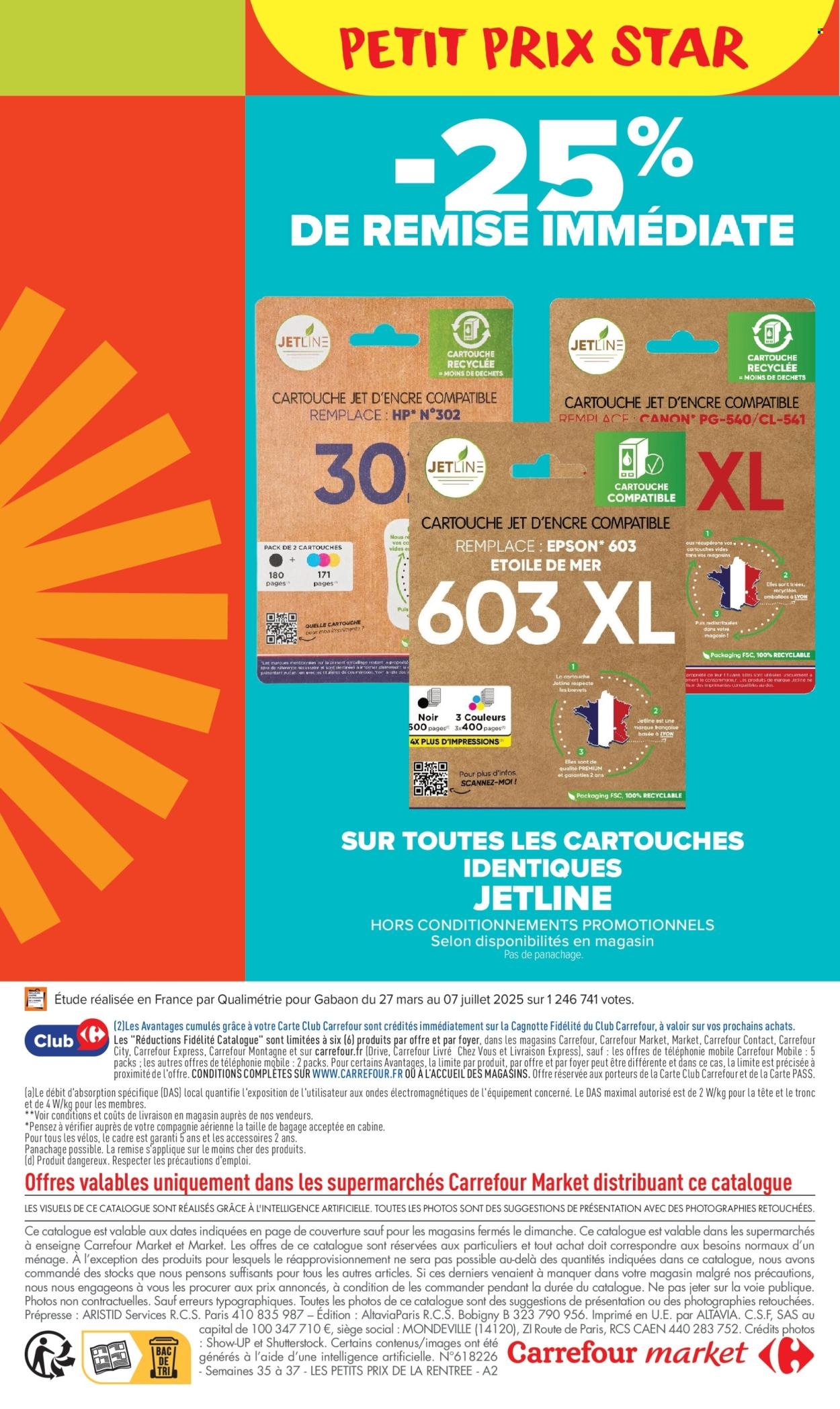 Catalogue CARREFOUR MARKET - 100% PETITS PRIX