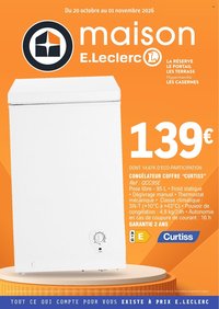 Catalogue E.LECLERC - Du mardi 20 octobre 2026