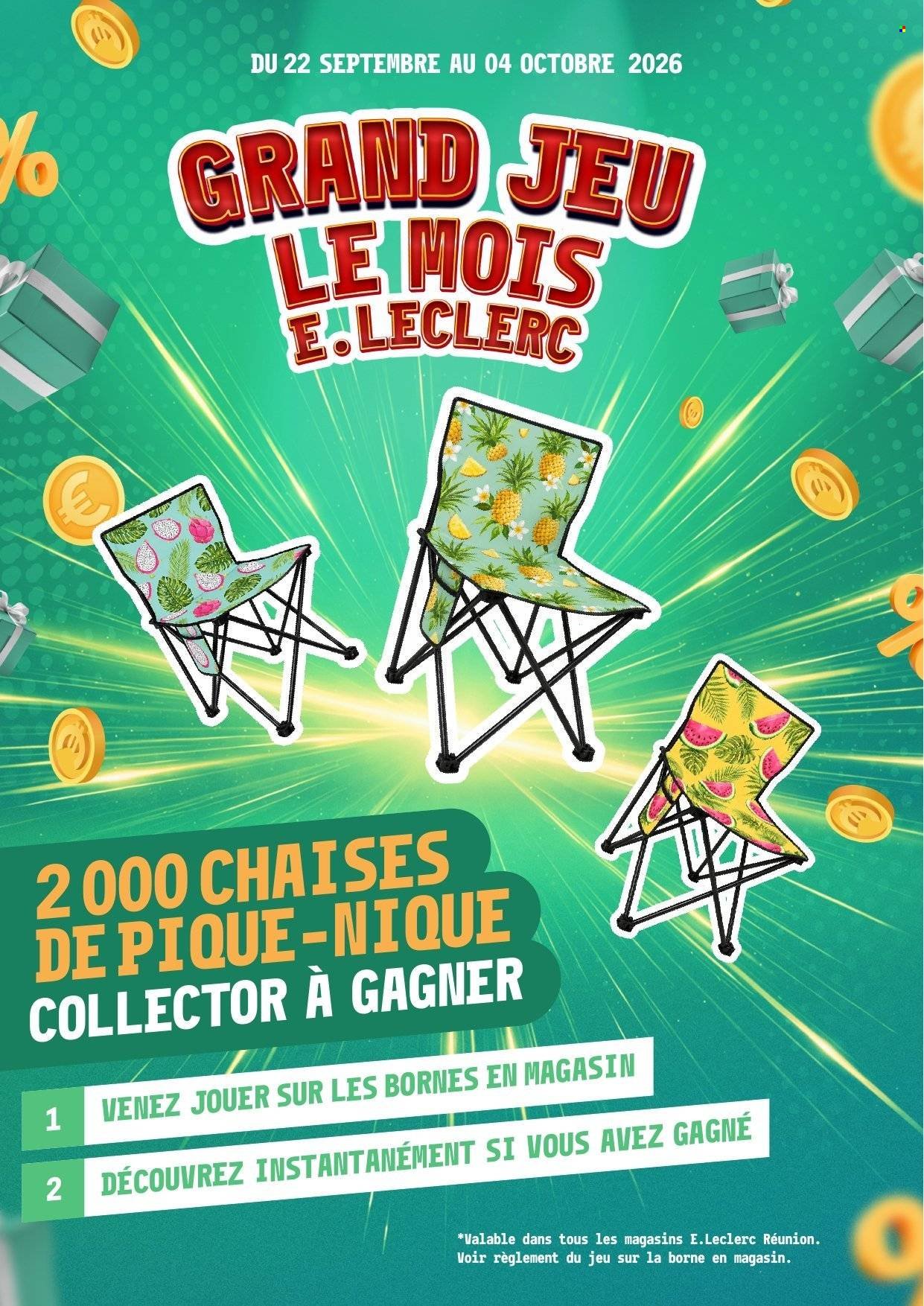 Catalogue E.LECLERC - Du mardi 22 septembre 2026