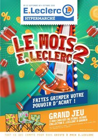 Catalogue E.LECLERC - Du mardi 22 septembre 2026