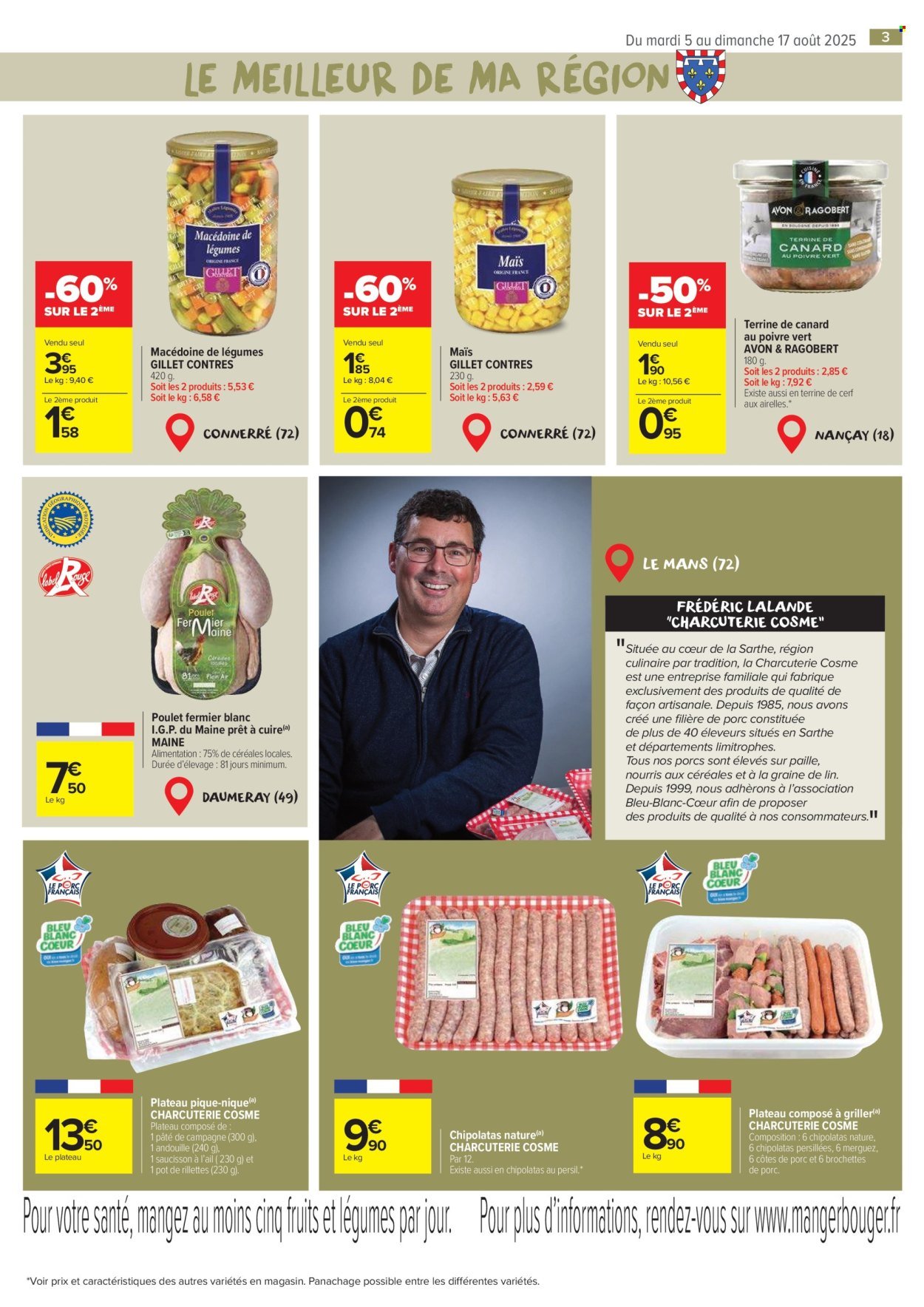 Catalogue CARREFOUR - LE MEILLEUR DE MA RÉGION - CENTRE ET VAL DE LOIRE (2025-08-05 - 2025-08-17)