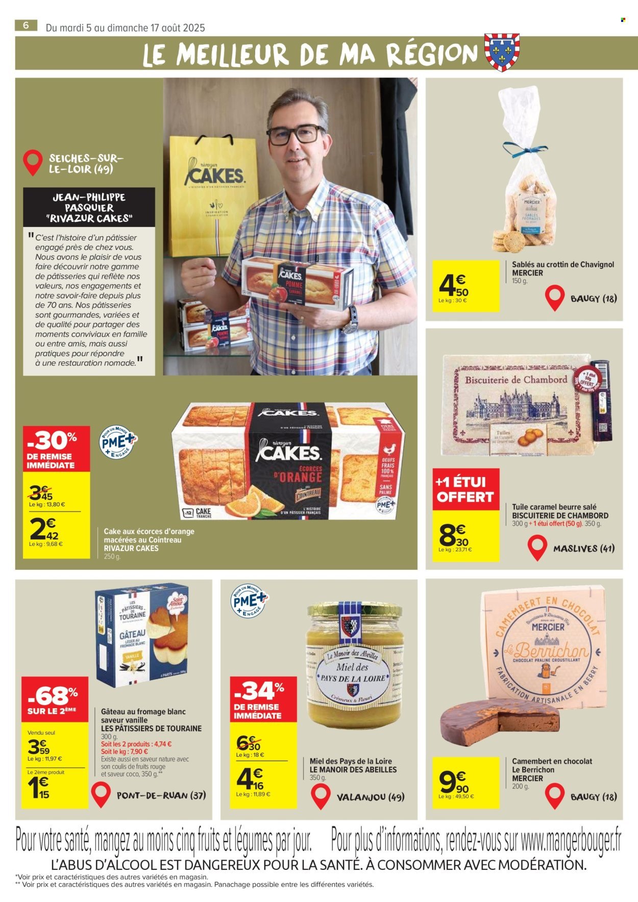 Catalogue CARREFOUR - LE MEILLEUR DE MA RÉGION - CENTRE ET VAL DE LOIRE (2025-08-05 - 2025-08-17)