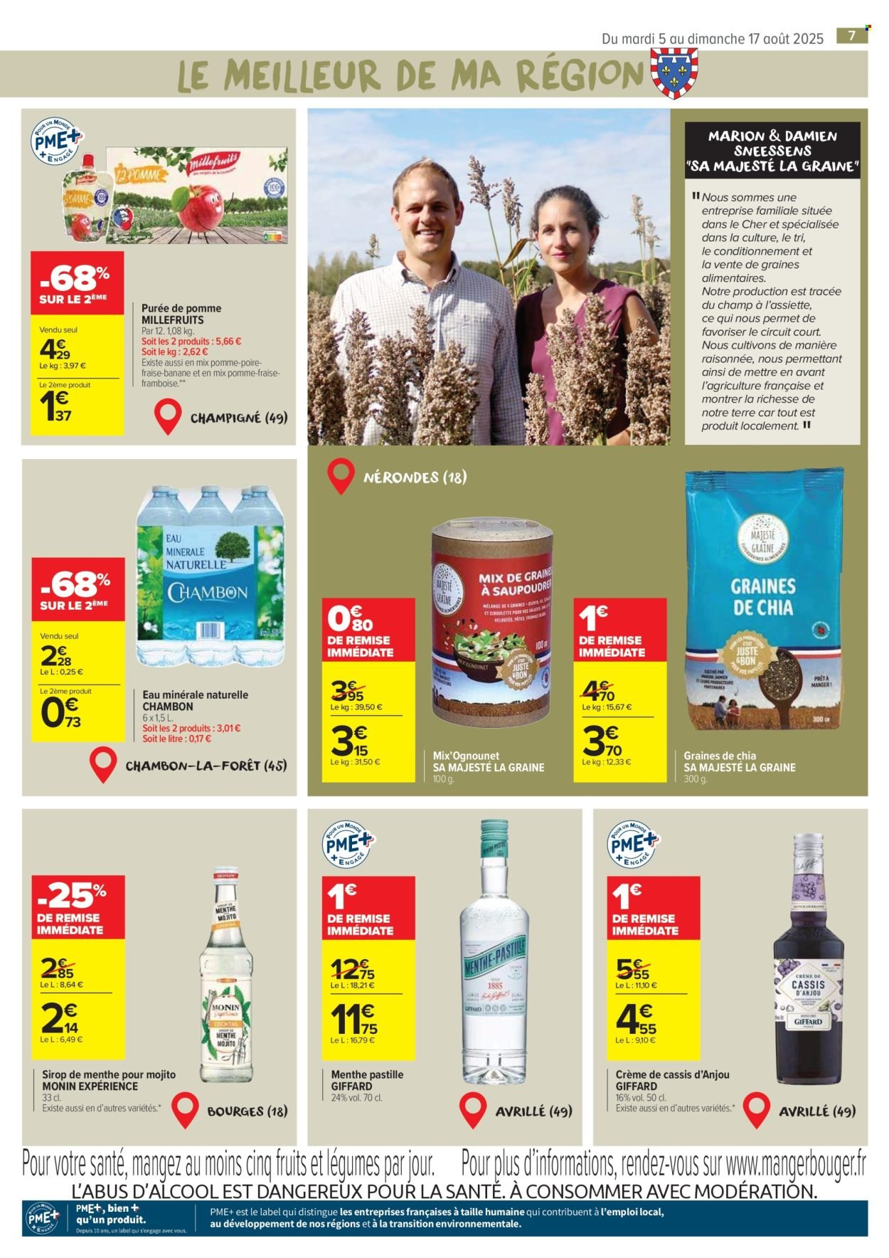 Catalogue CARREFOUR - LE MEILLEUR DE MA RÉGION - CENTRE ET VAL DE LOIRE (2025-08-05 - 2025-08-17)