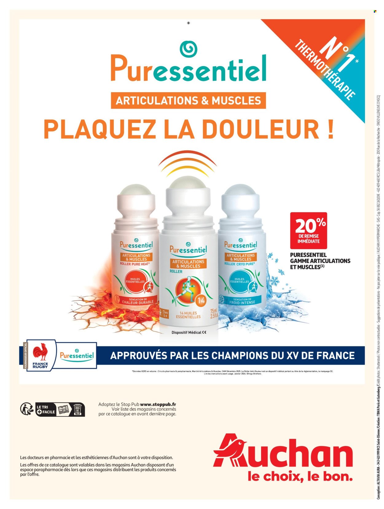 Catalogue AUCHAN - Parapharmacie, beauté