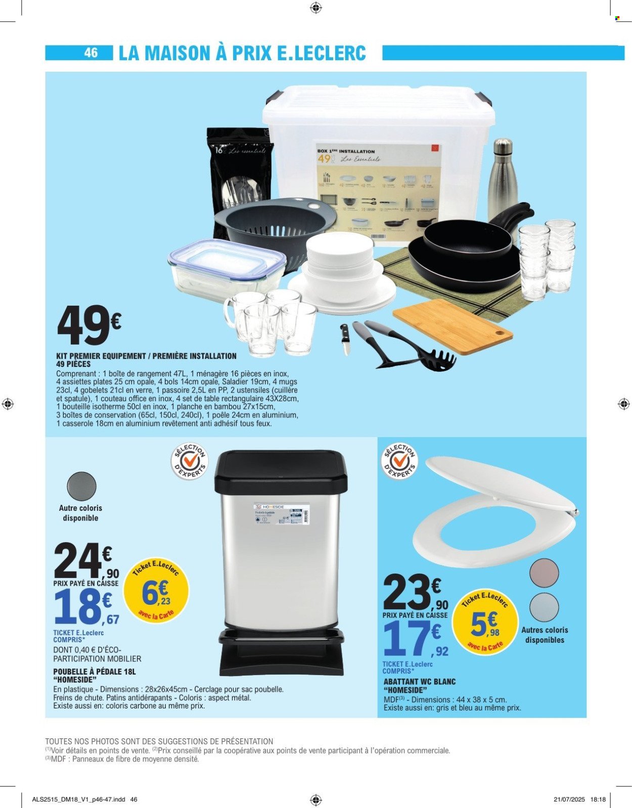 Catalogue E.LECLERC - DEPENSER MOINS (2025-08-26 - 2025-09-06)