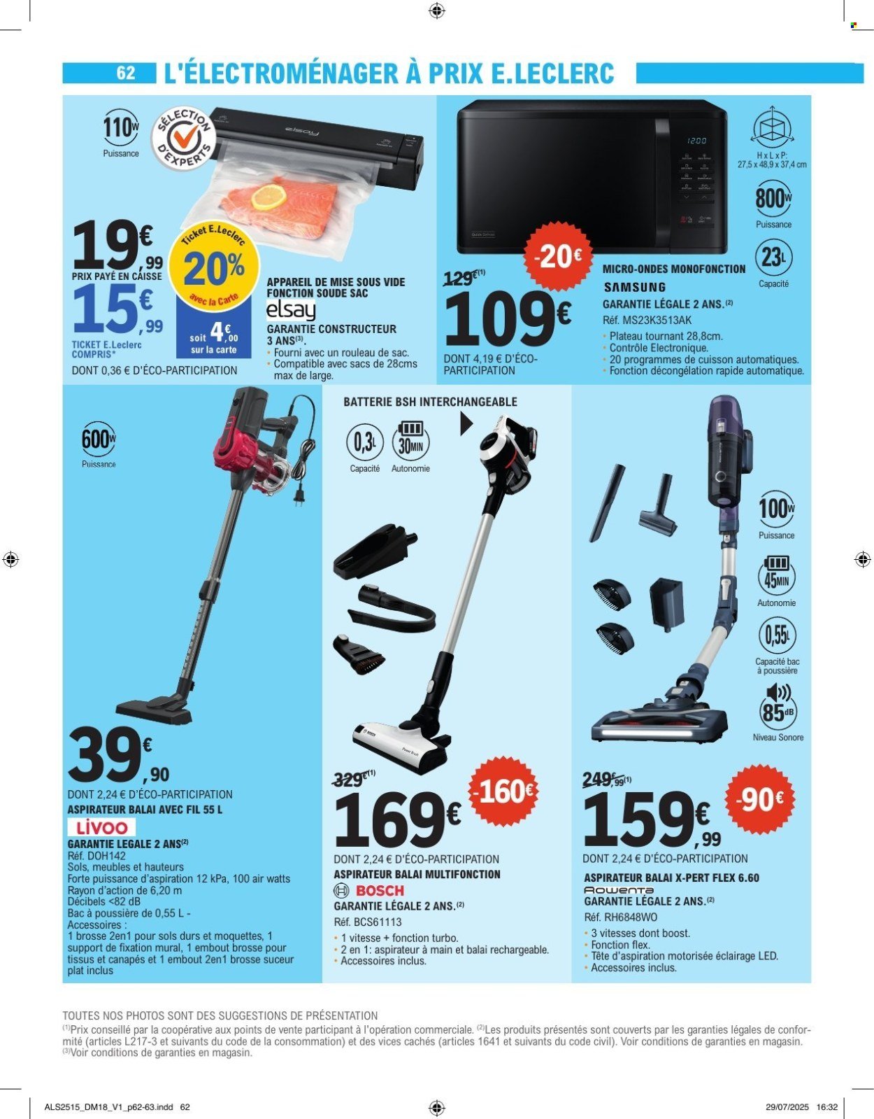Catalogue E.LECLERC - DEPENSER MOINS (2025-08-26 - 2025-09-06)