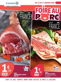 Catalogue E.LECLERC - FOIRE AU PORC