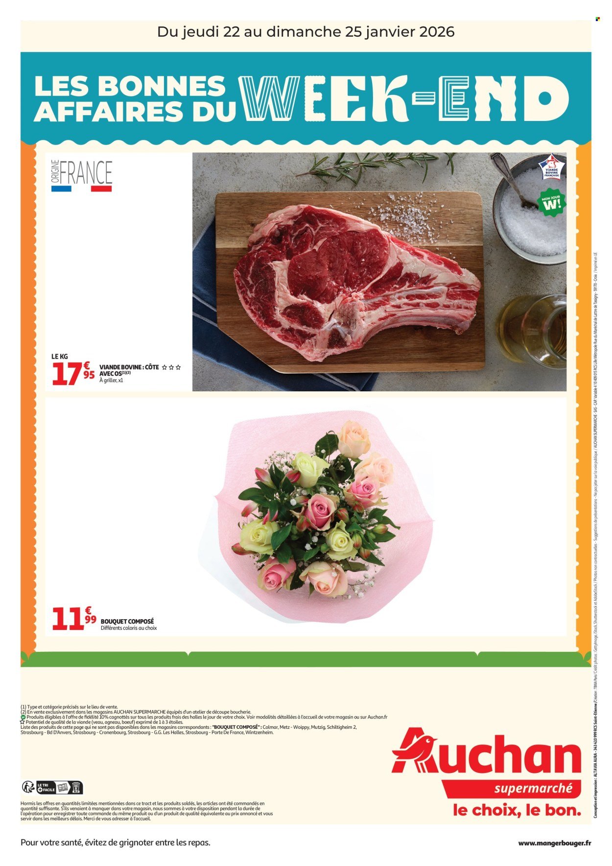 Catalogue AUCHAN - Les bons plans du week-end dans votre super !