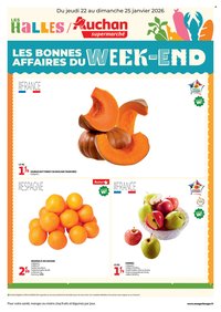 Catalogue AUCHAN - Les bons plans du week-end dans votre super !
