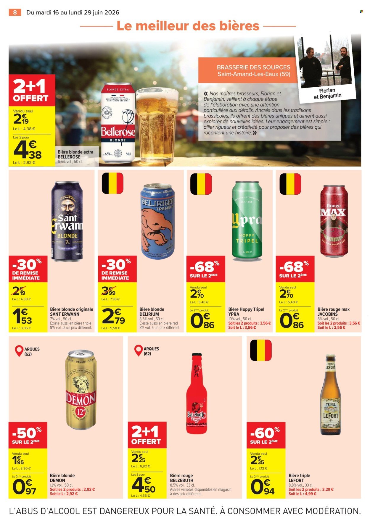 Catalogue CARREFOUR - LE MEILLEUR DES BIERES DU NORD ET DE LA BELGIQUE