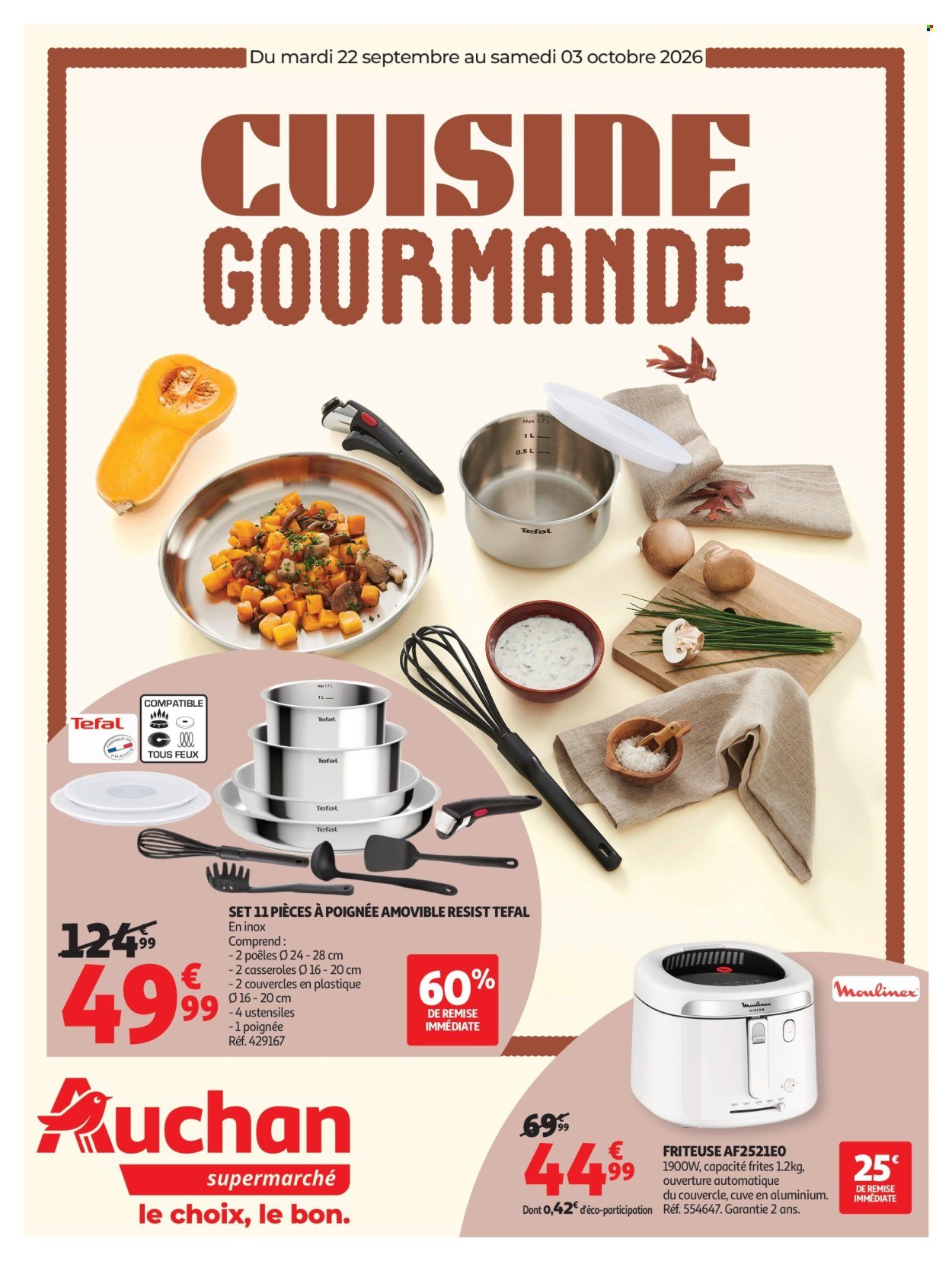Catalogue AUCHAN - Cuisine gourmande supers