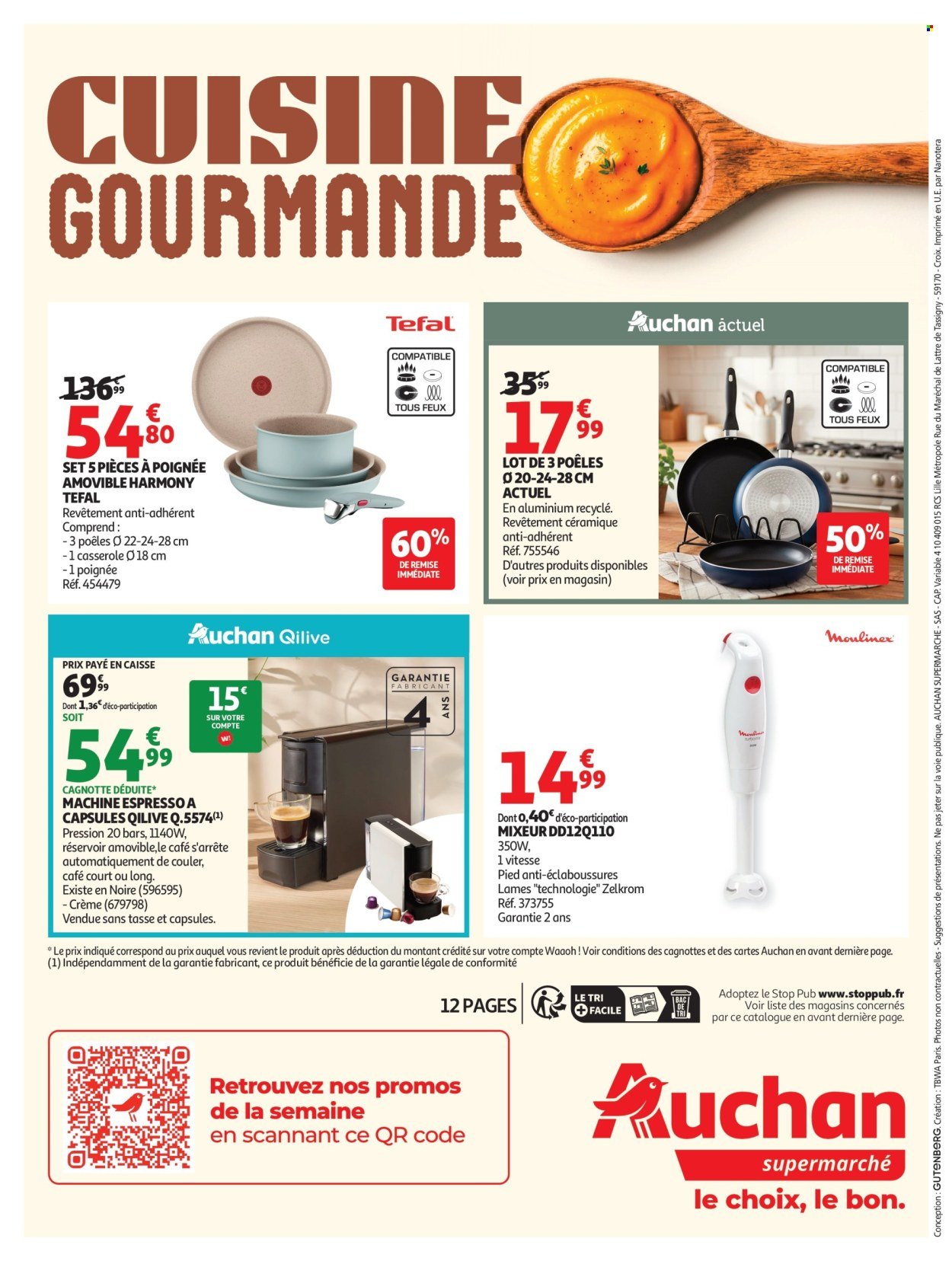 Catalogue AUCHAN - Cuisine gourmande supers