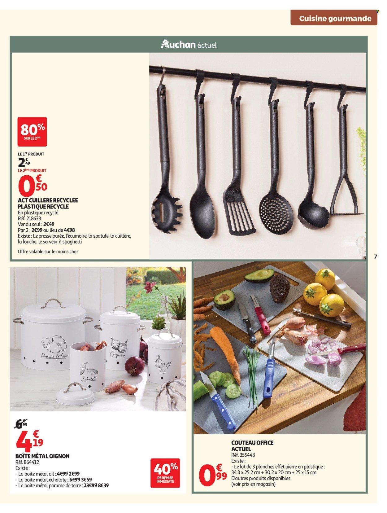 Catalogue AUCHAN - Cuisine gourmande supers
