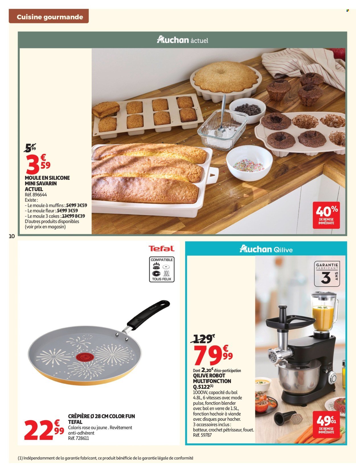 Catalogue AUCHAN - Cuisine gourmande supers