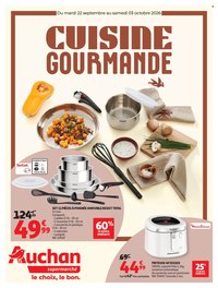 Catalogue AUCHAN - Cuisine gourmande supers